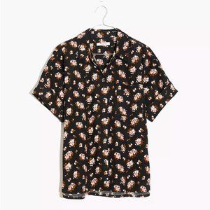 Madewell Women's Corduroy Daily Shirt in Homestead Bouquet Size M